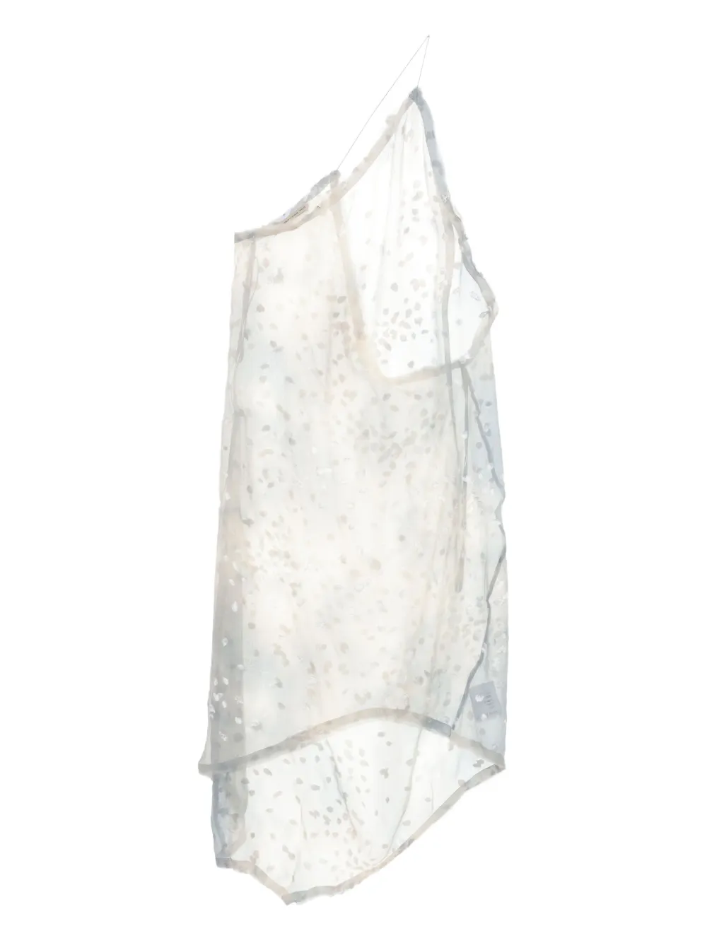 Paloma Wool asymmetric tie-dye print midi dress | Grey | Image 1