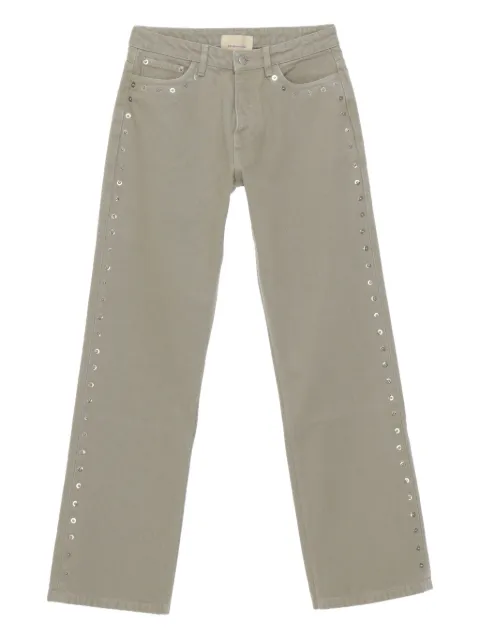 Paloma Wool stud-detailed jeans
