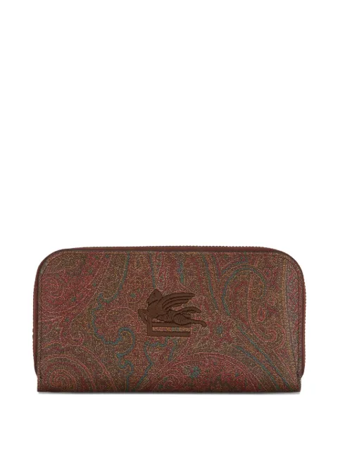 ETRO paisley zip-around wallet