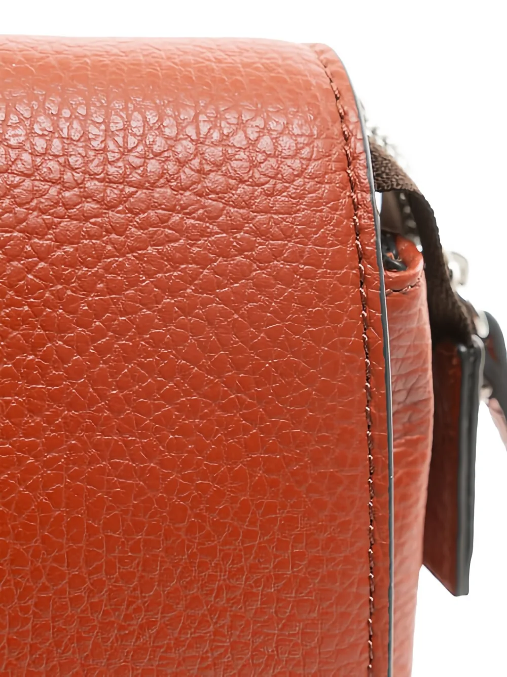 GIANNI CHIARINI Leren crossbodytas met omslag Rood