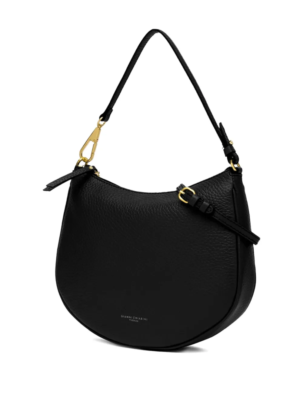 GIANNI CHIARINI Brooke schoudertas met rits Zwart