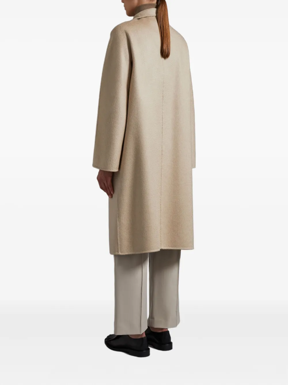 Max Mara Lilia belted cashmere coat Beige