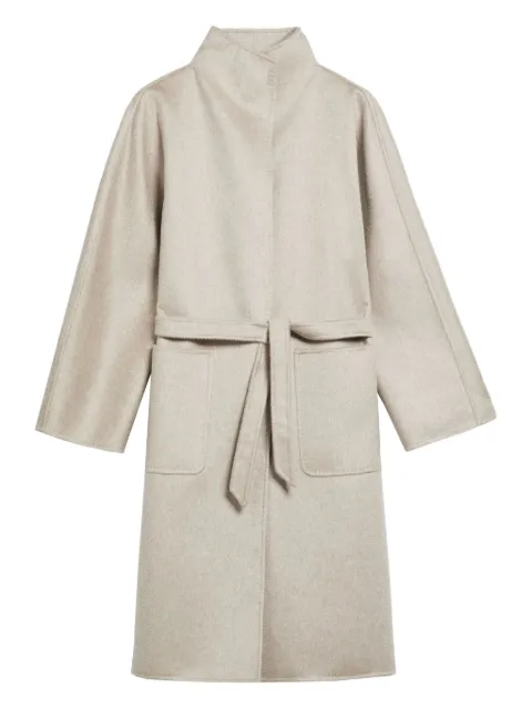 Max Mara manteau en cachemire Lilia à taille ceinturée