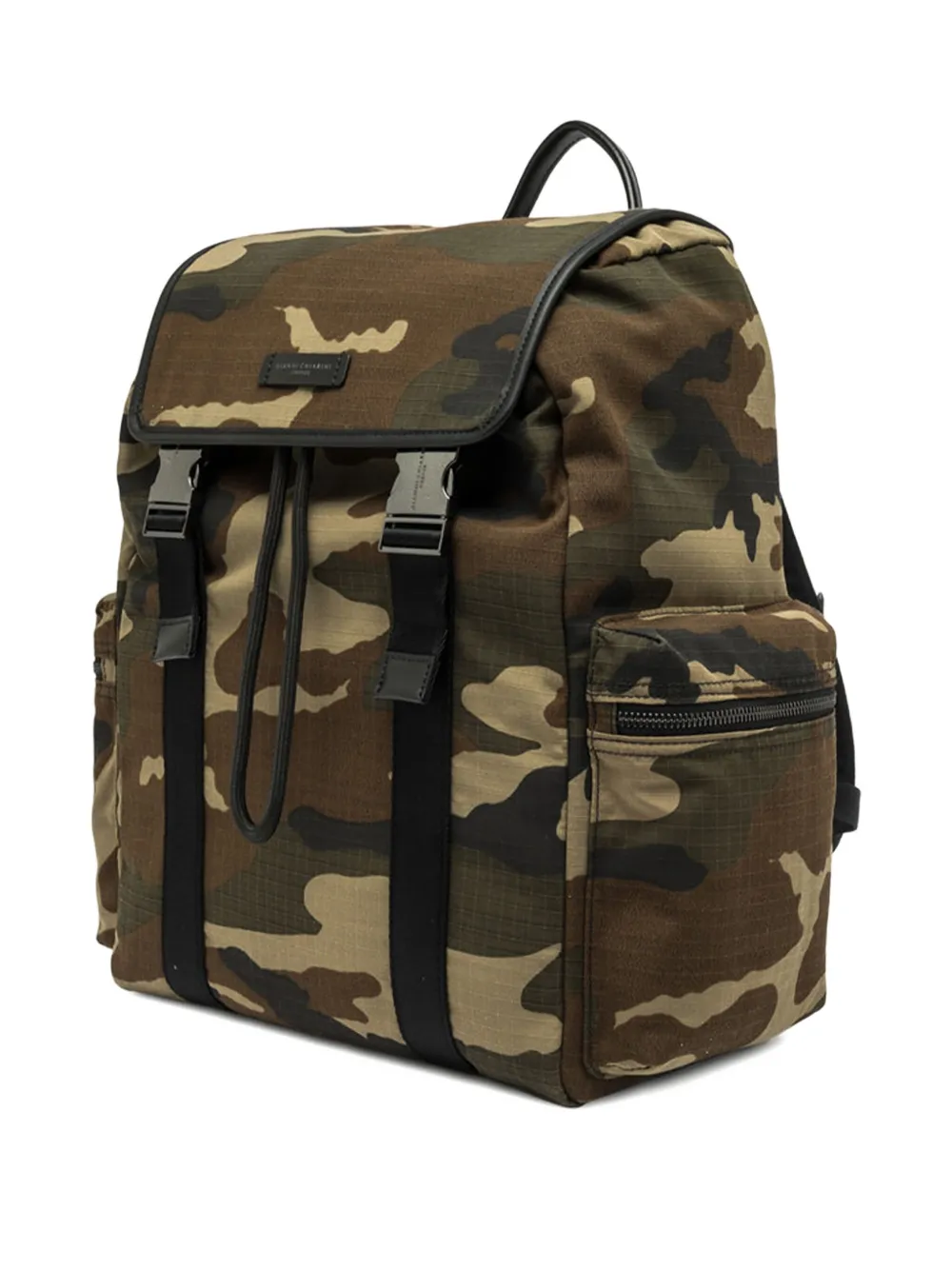 GIANNI CHIARINI Oslo camouflage backpack Groen