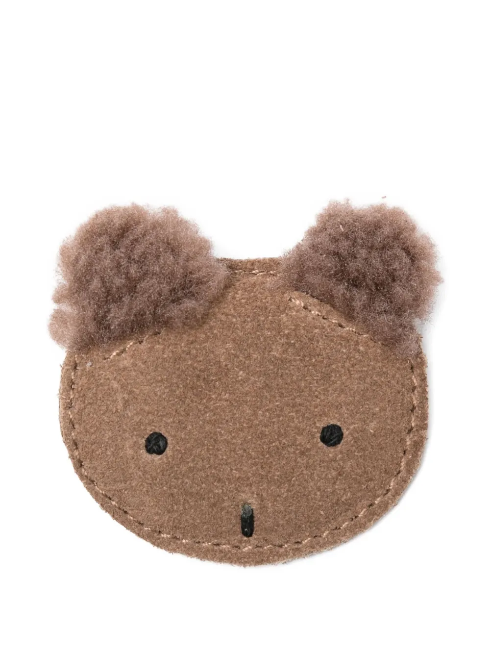 Donsje bear-shaped hair clip Bruin