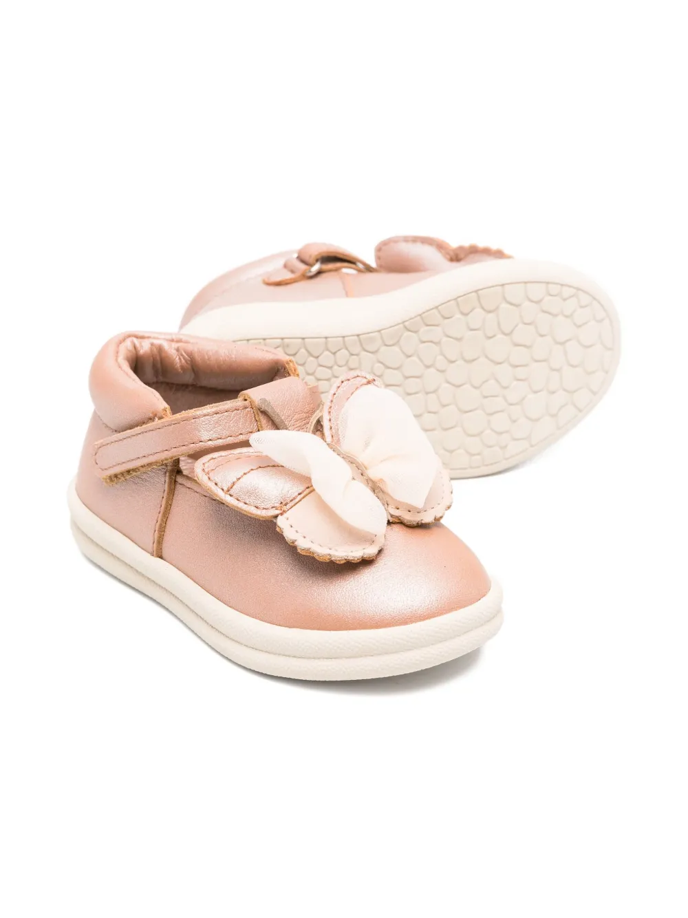 Donsje Vlindi butterfly-embellished sneakers Pink