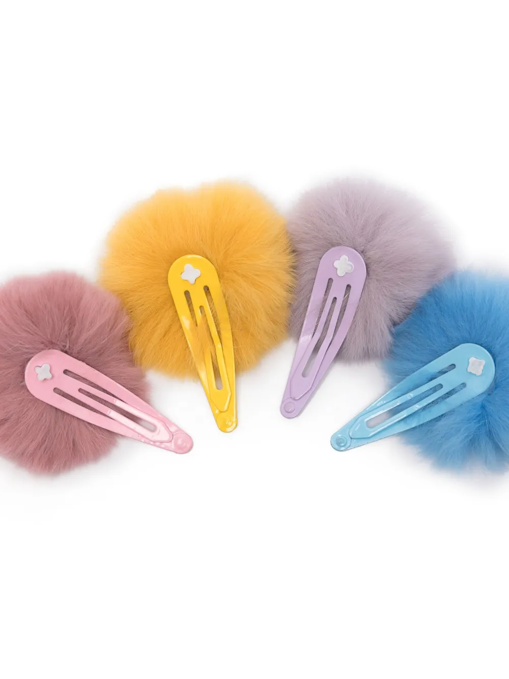 Monnalisa pom-pom hair clips (set of four) | Hair Bands & Head bands | Image 2