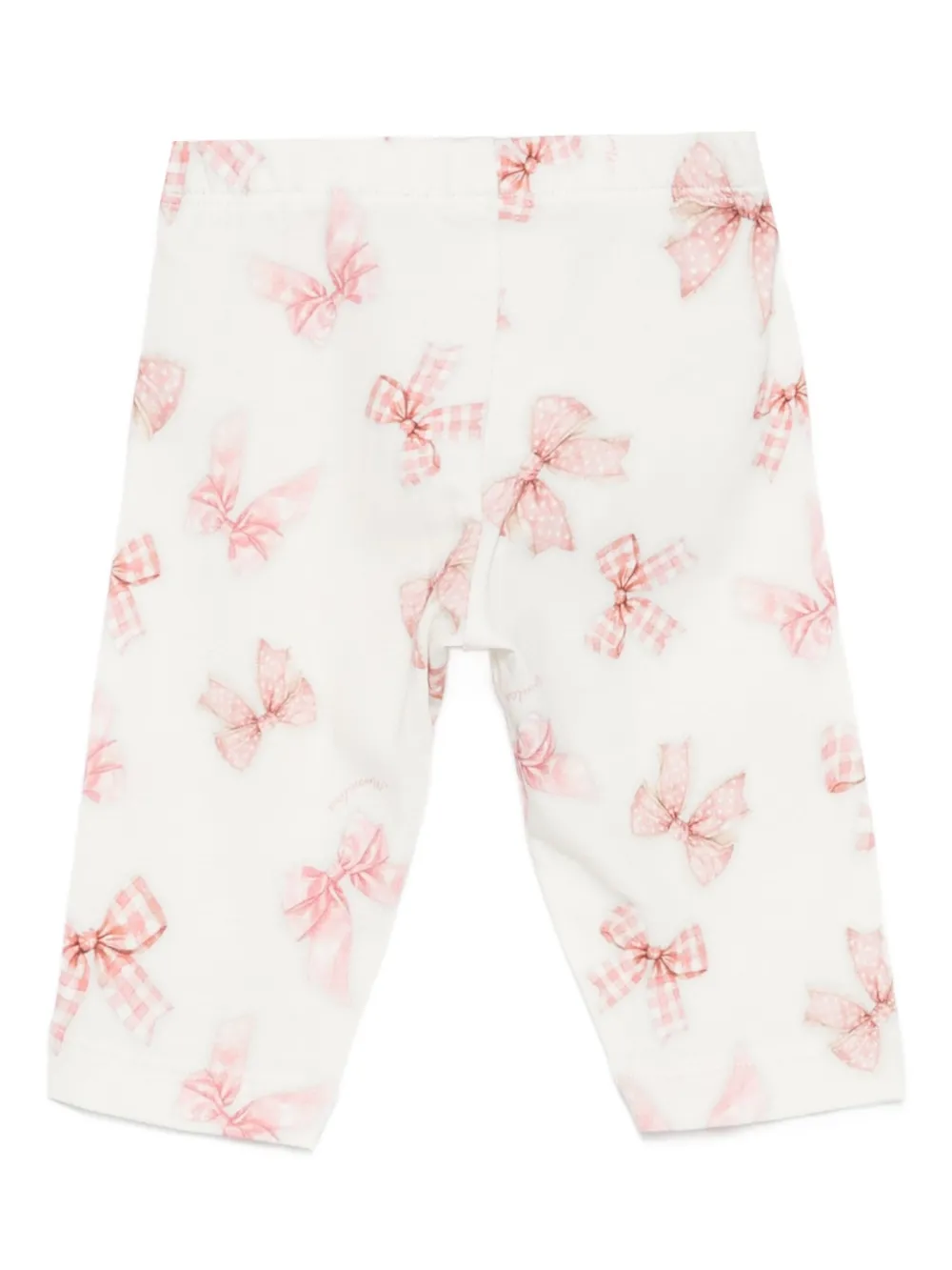 Monnalisa bow-print leggings | Leggings | Image 2