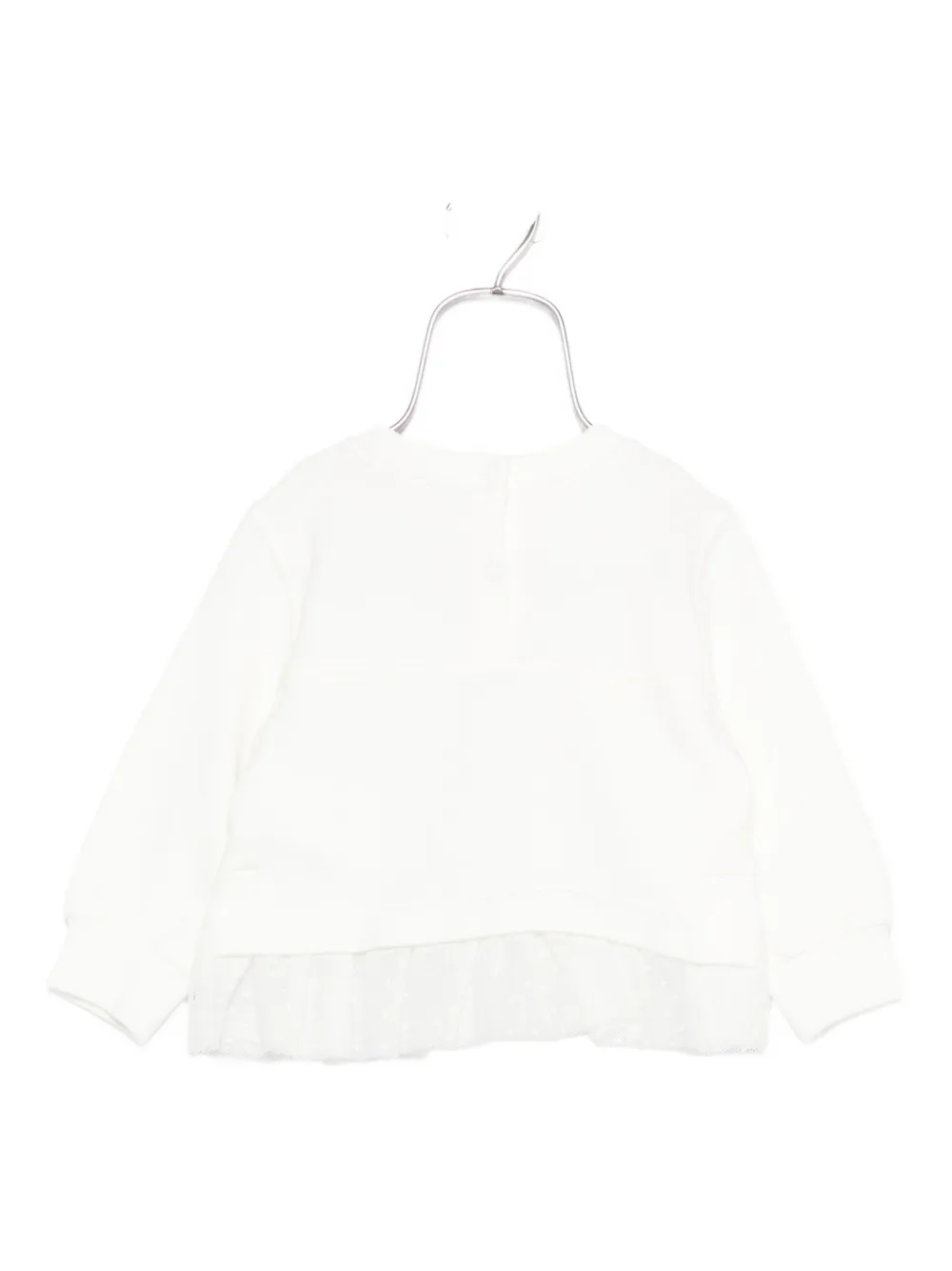 Monnalisa puppy-print tulle-trimmed top | Baby T-Shirts | Image 2