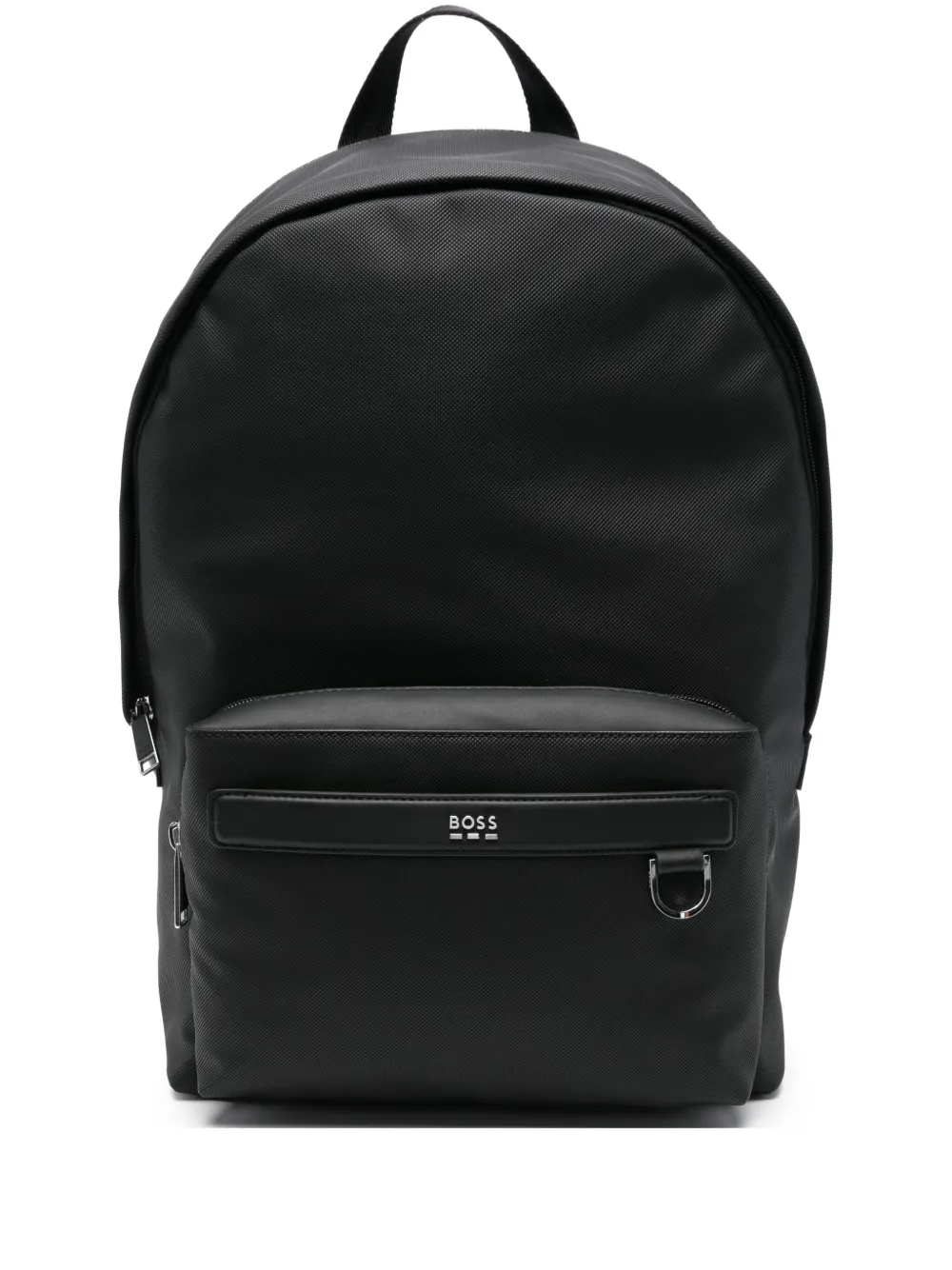 BOSS zip-fastening backpack Zwart