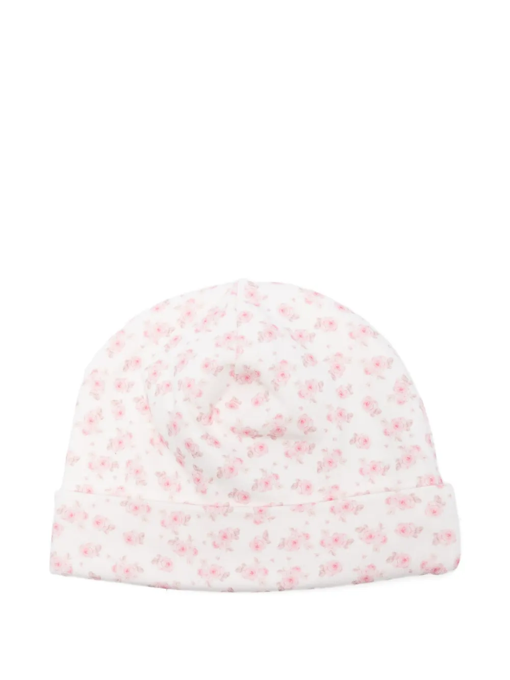 Monnalisa rose-print beanie Roze