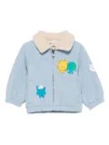 Stella McCartney Kids cartoon-patch denim jacket - Blue