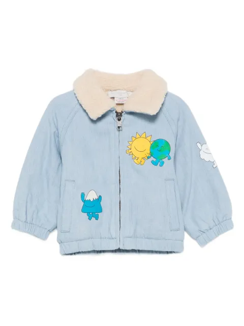 Stella McCartney Kids cartoon-patch denim jacket