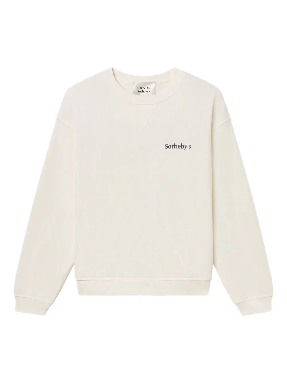 FRAME x Sotheby's graphic sweatshirt Beige
