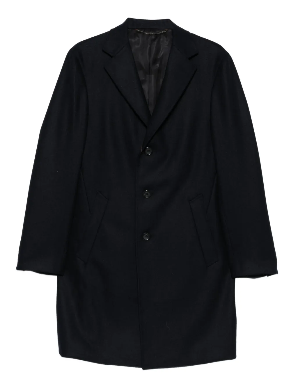 Canali single-breasted coat | Blue | Image 1