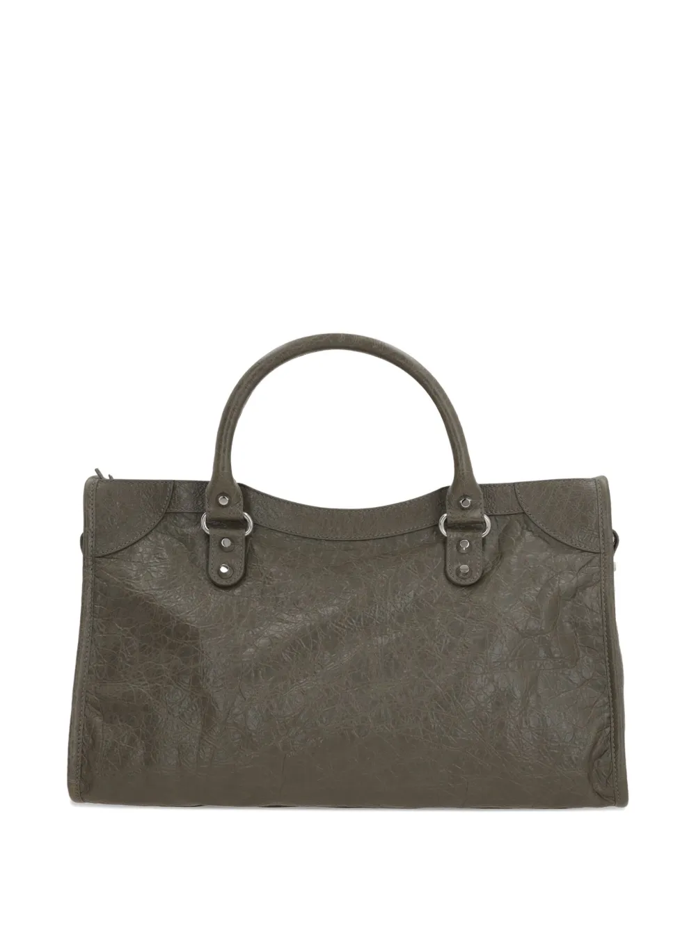 Balenciaga Medium Le City leren schoudertas Groen