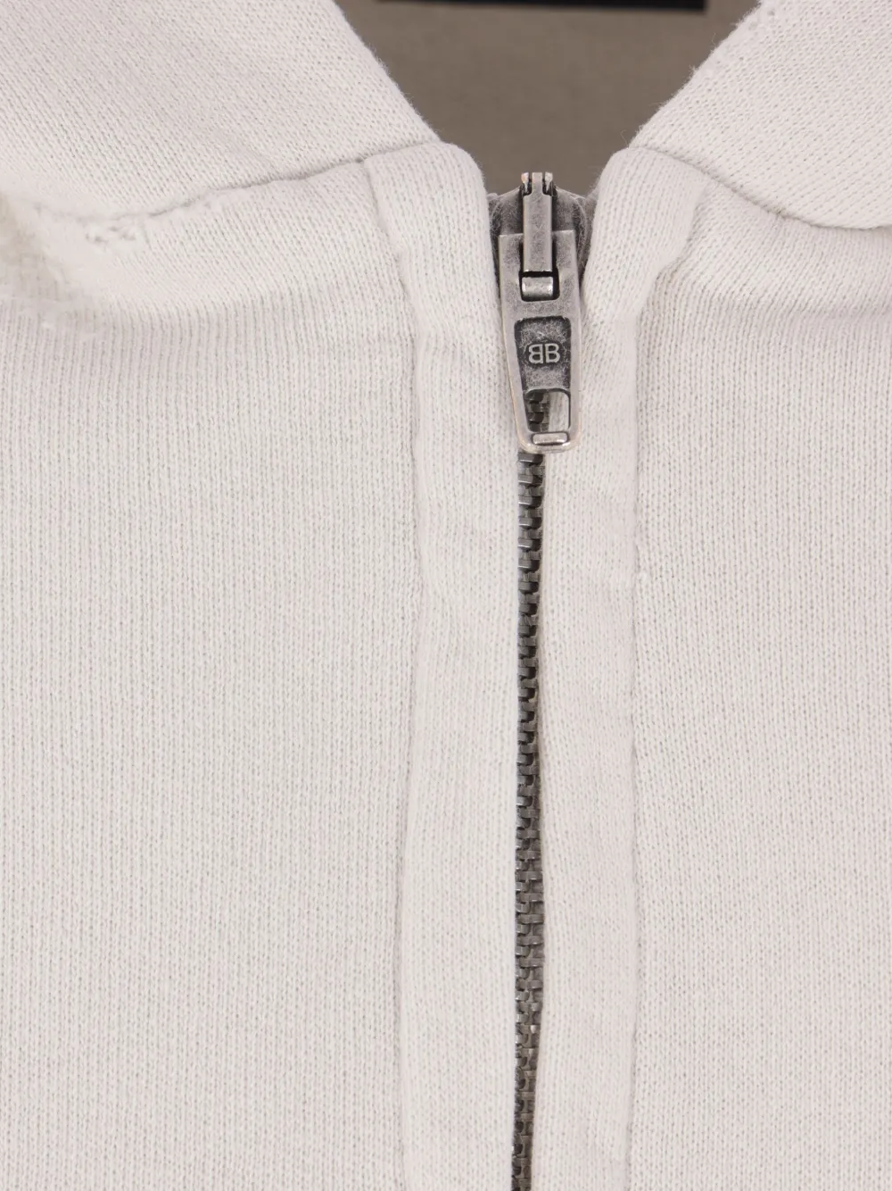 Balenciaga Hoodie met logoprint Wit