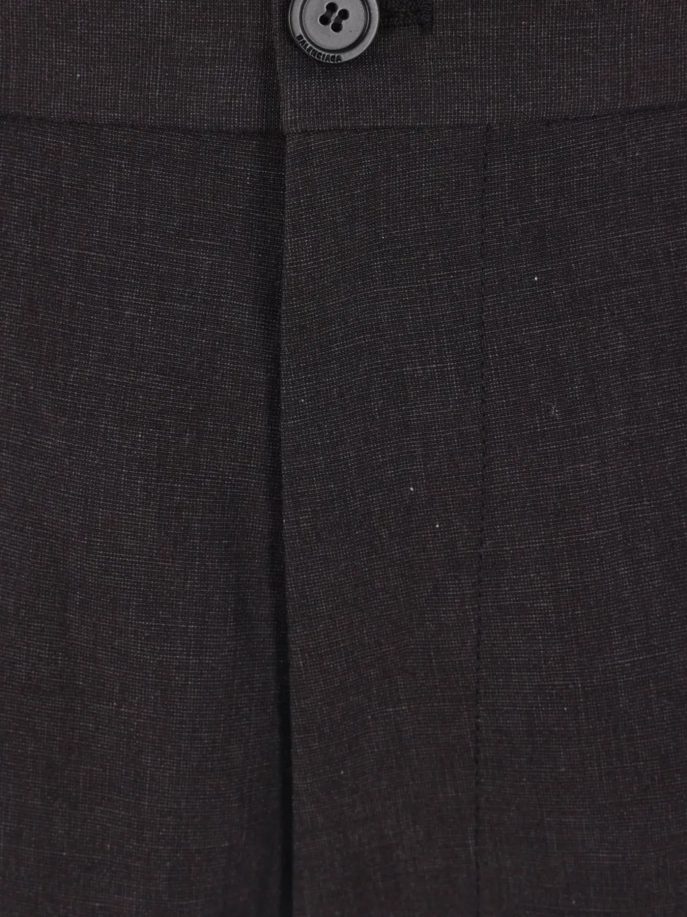 Balenciaga logo-embroidered trousers Zwart