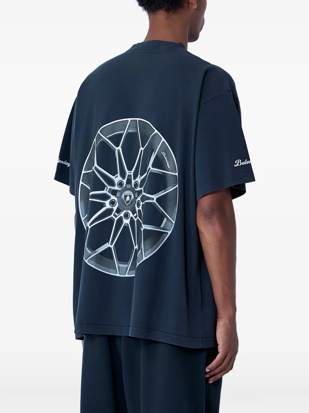 Balenciaga Lamborghini Tシャツ | ブラック | FARFETCH JP