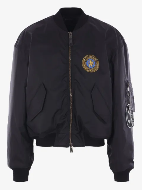 Balenciaga padded bomber jacket