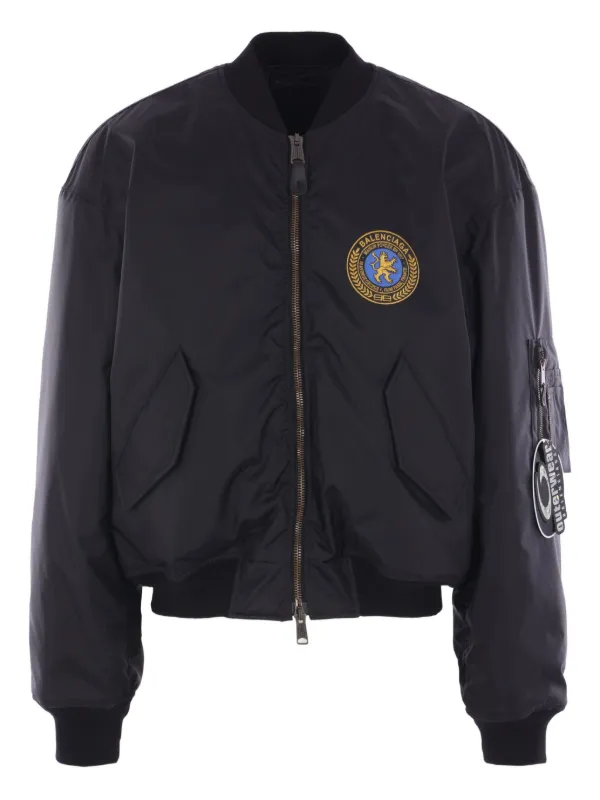 BALENCIAGA バレンシアガ Black Polyester Padded Jacket Balenciaga Black Polyester Padded Jacket – LOZURI®
