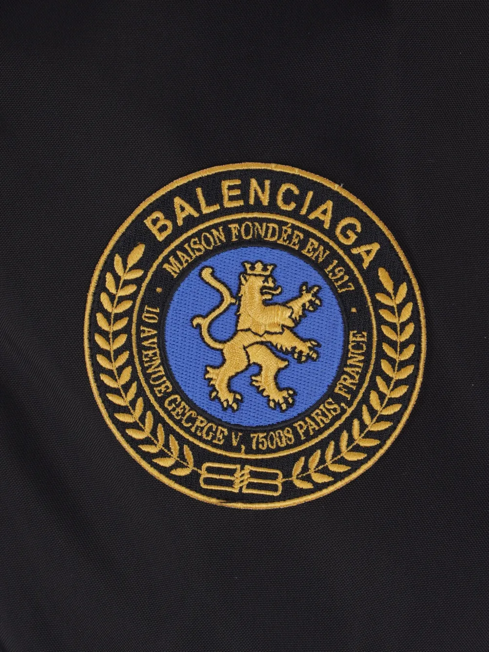 Balenciaga Gewatteerd bomberjack Zwart