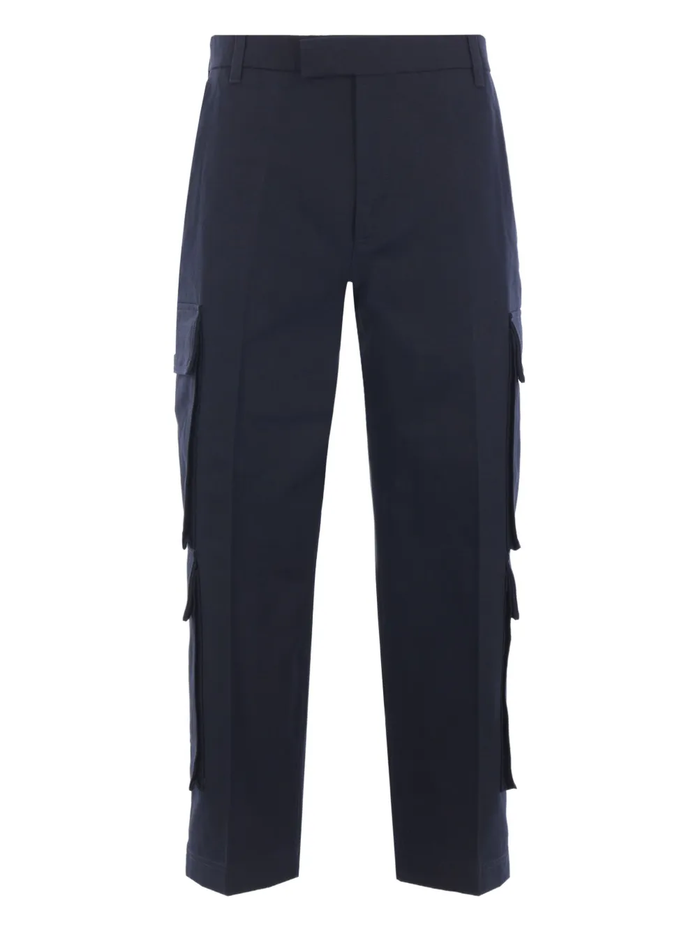 Thom Browne multi-pocket cotton trousers Blauw