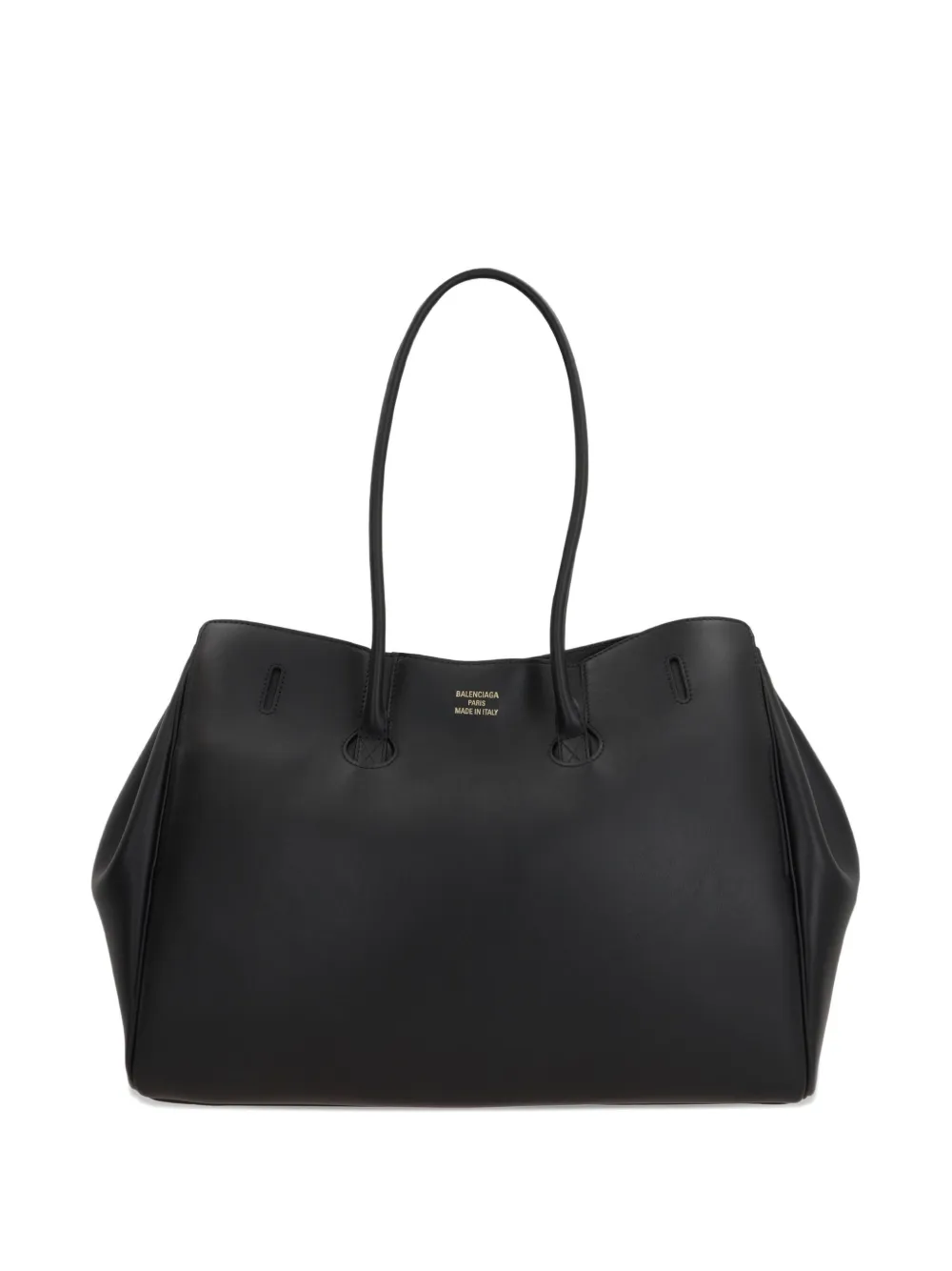 Balenciaga medium Bel Air leather shoulder bag Zwart