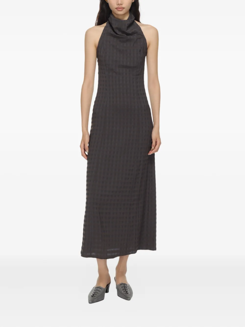Paloma Wool maxi halter-neck gingham dress | Day Dresses | Image 2