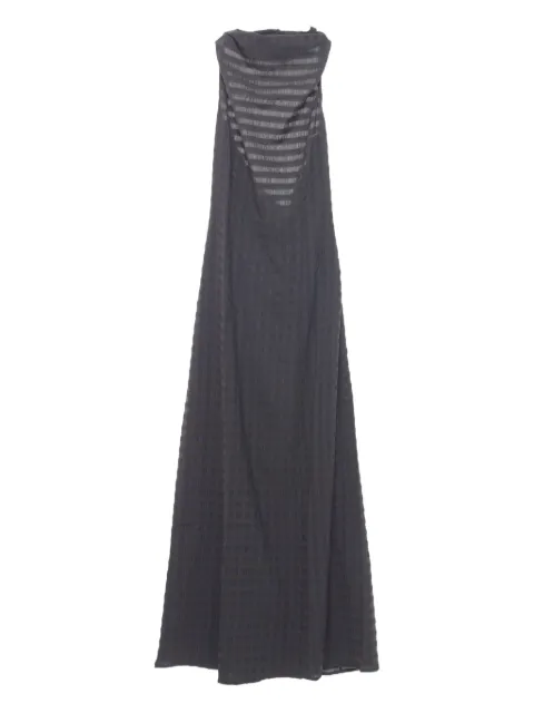 Paloma Wool maxi halter-neck gingham dress