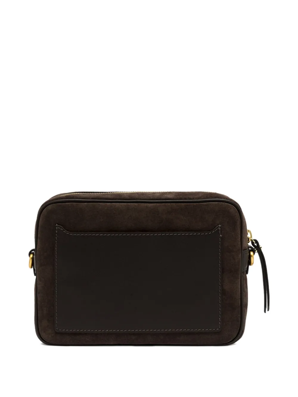 GIANNI CHIARINI Nina suede cross body bag Bruin