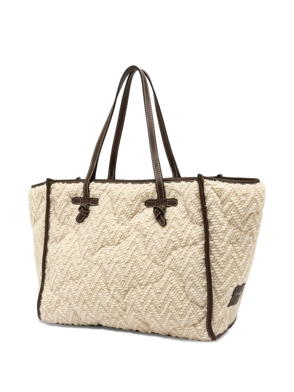 GIANNI CHIARINI chevron-quilted tote bag | Image 2