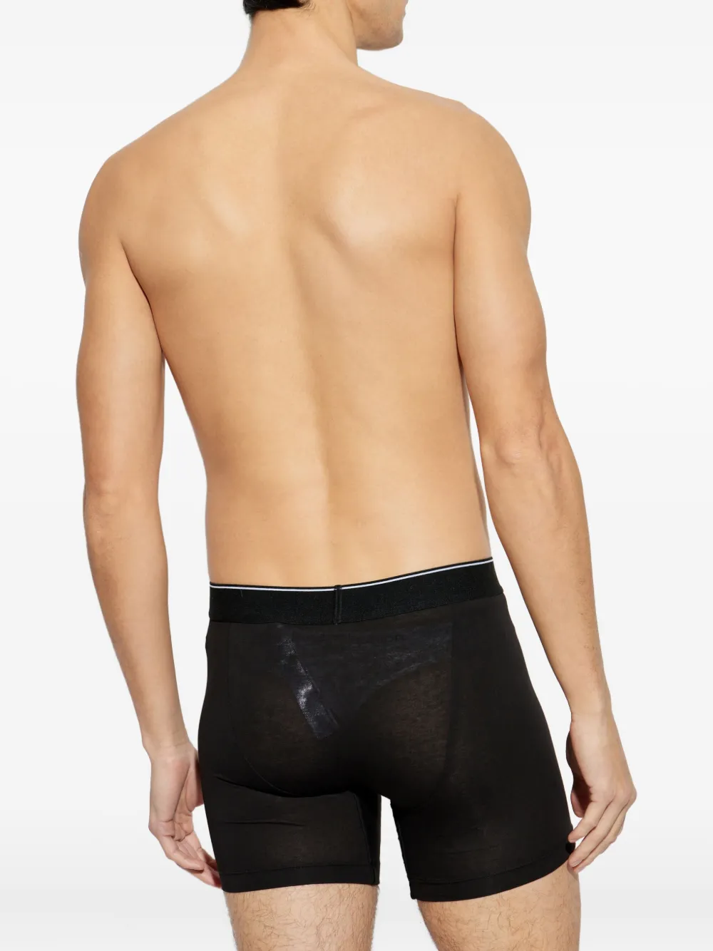 Diesel Logo-detail Boxer Shorts (pack Of Three) In Black