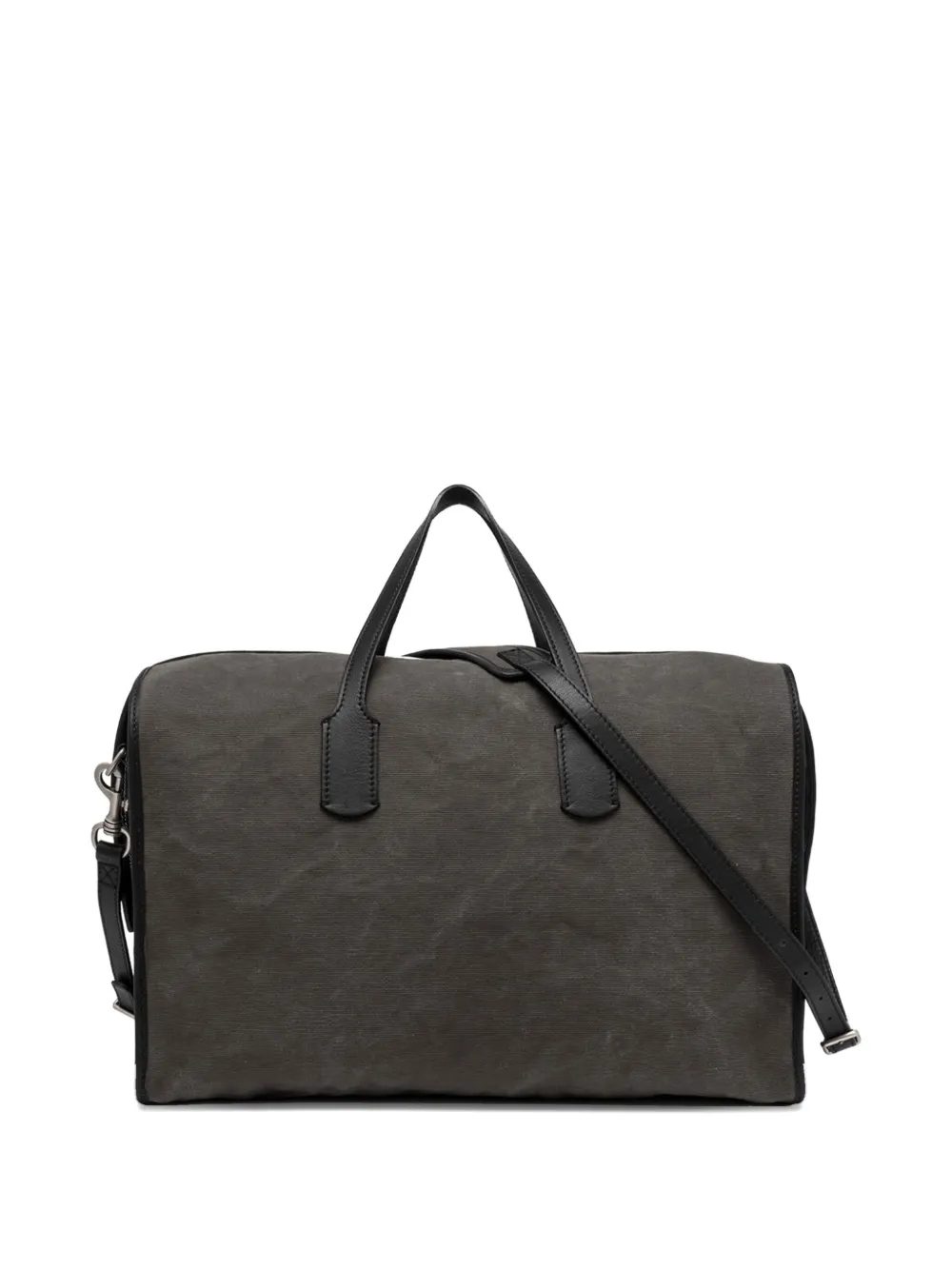 GIANNI CHIARINI Berlin leather-trimmed canvas duffle bag | Image 2