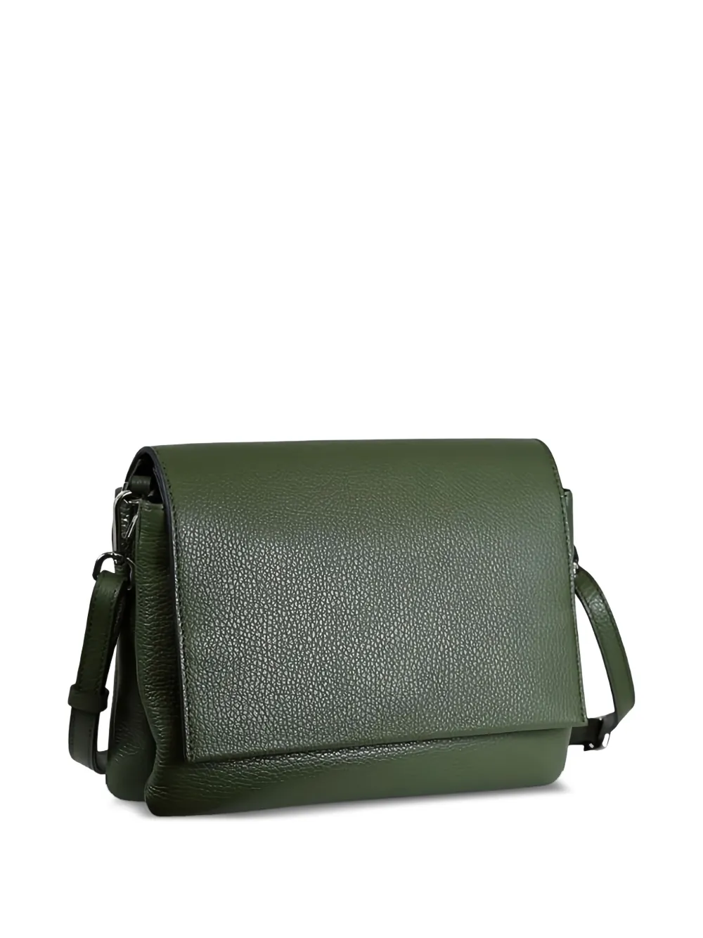 GIANNI CHIARINI Leren crossbodytas met omslag Groen