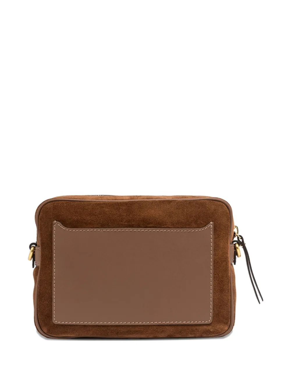 GIANNI CHIARINI Nina suède crossbodytas Bruin