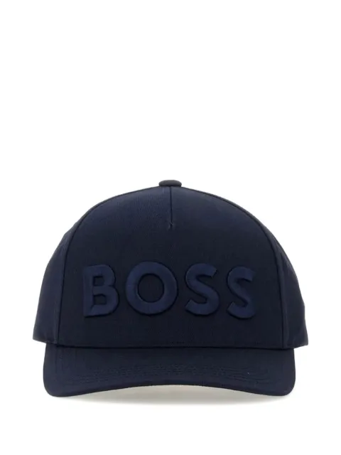BOSS logo-embroidered baseball cap