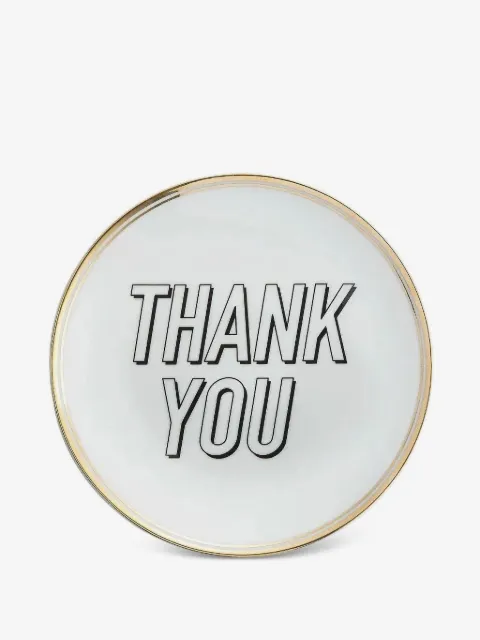 Bitossi Home Thank You plates (set of two)