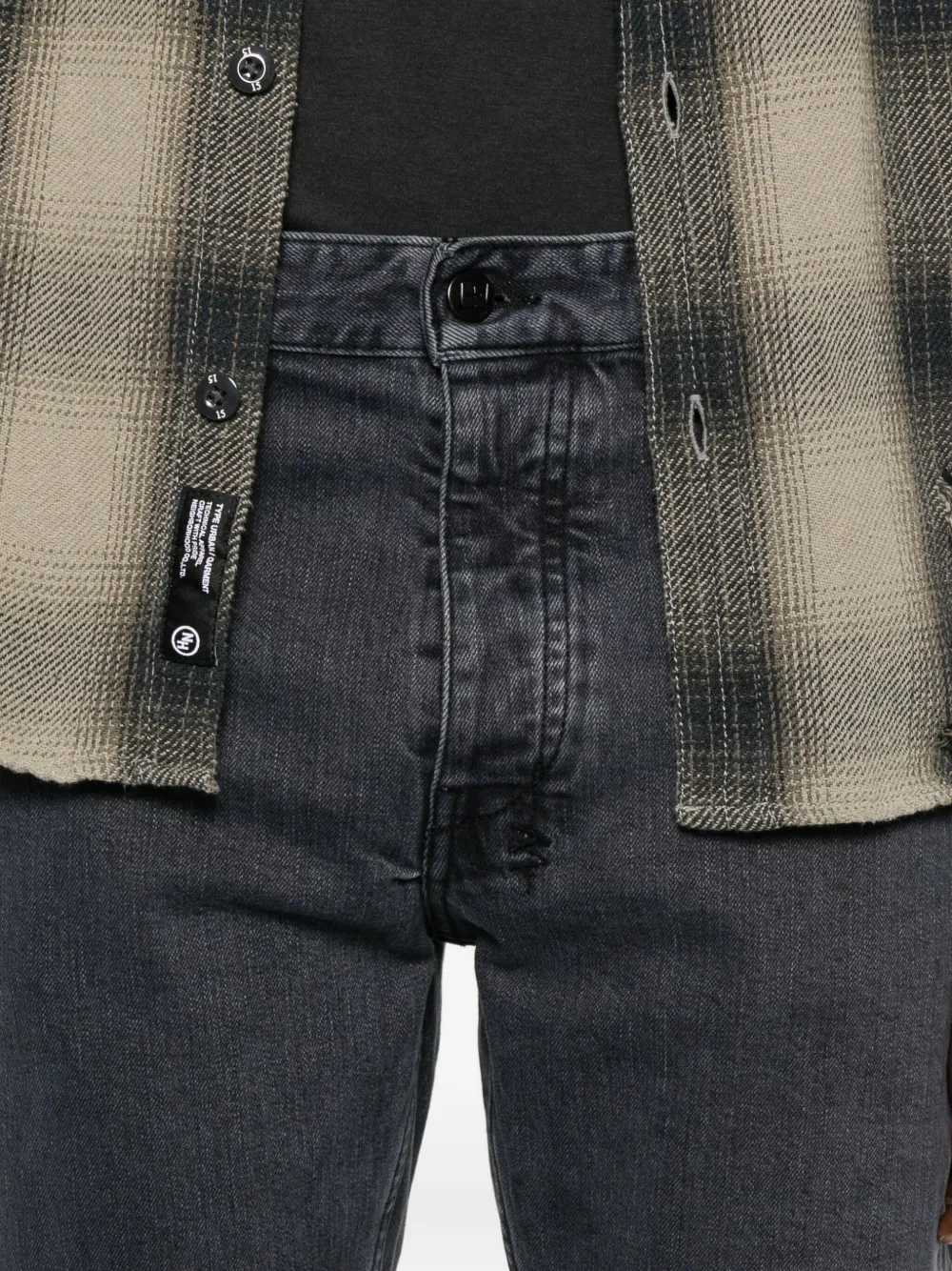 Ksubi Straight jeans Zwart