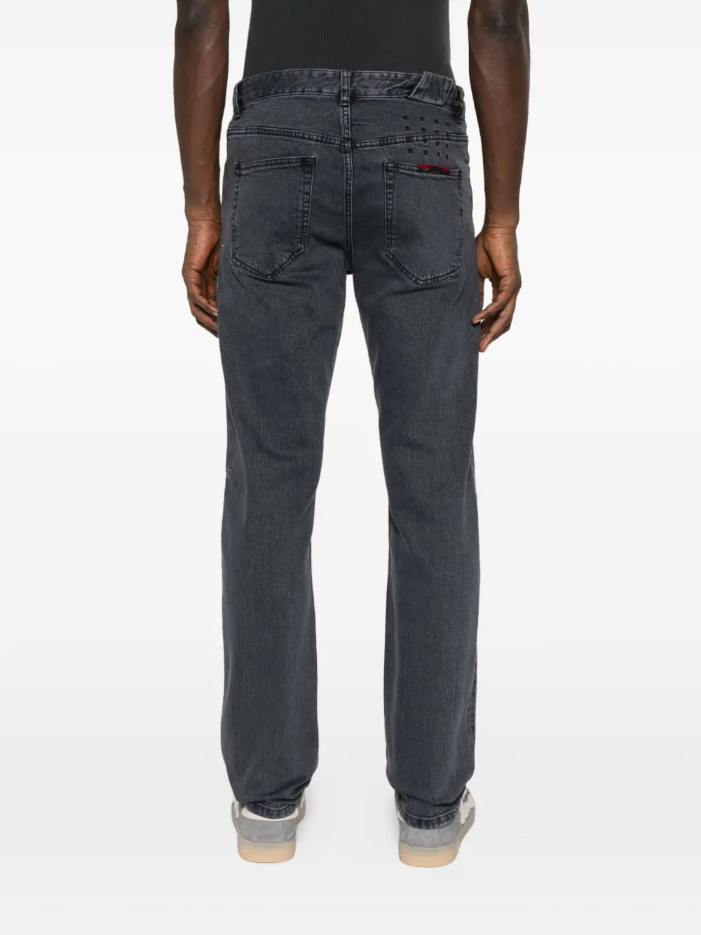 Ksubi Straight jeans Zwart