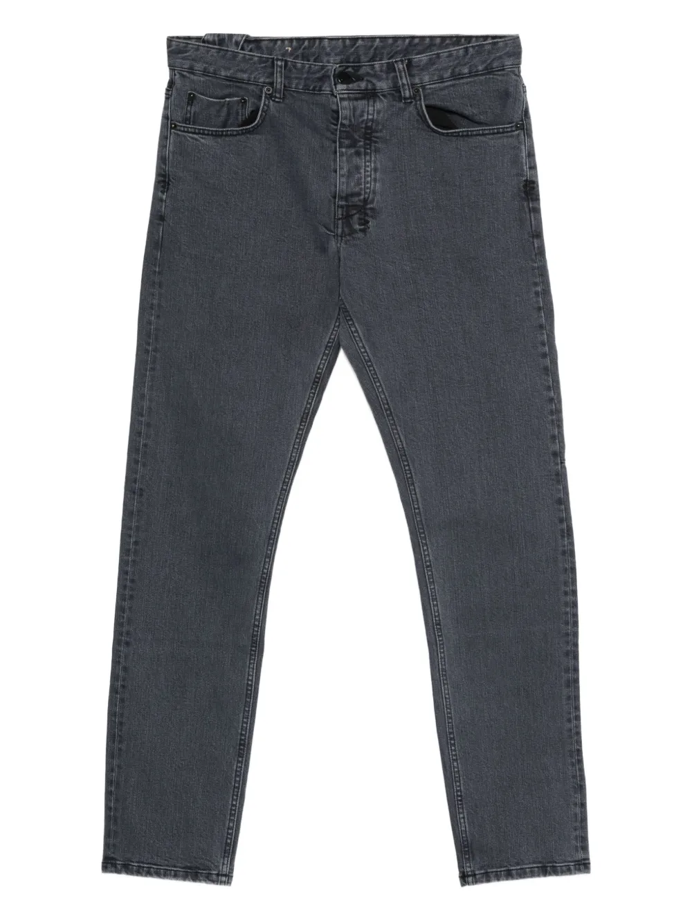 Ksubi button-fly straight jeans | Black | Image 1