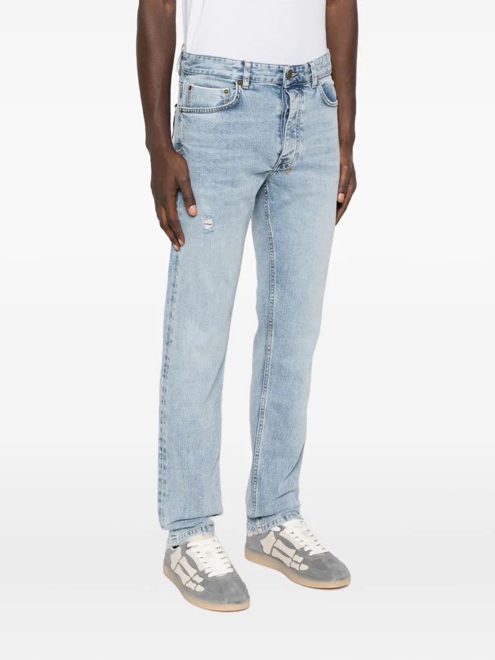 Ksubi Distressed Jeans In Blue