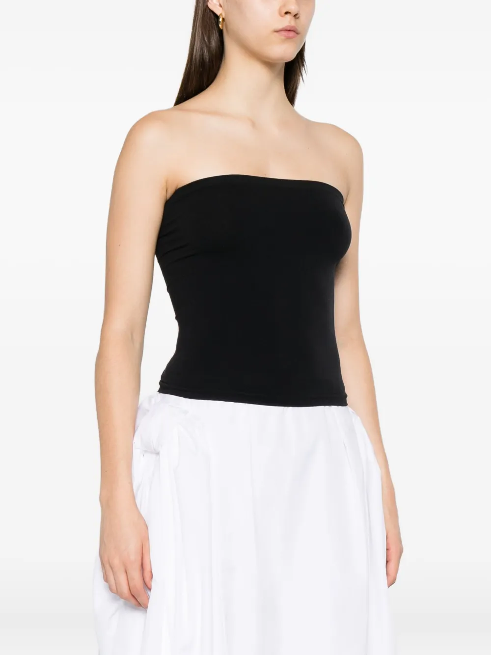 Wolford straight-hem tube top Zwart