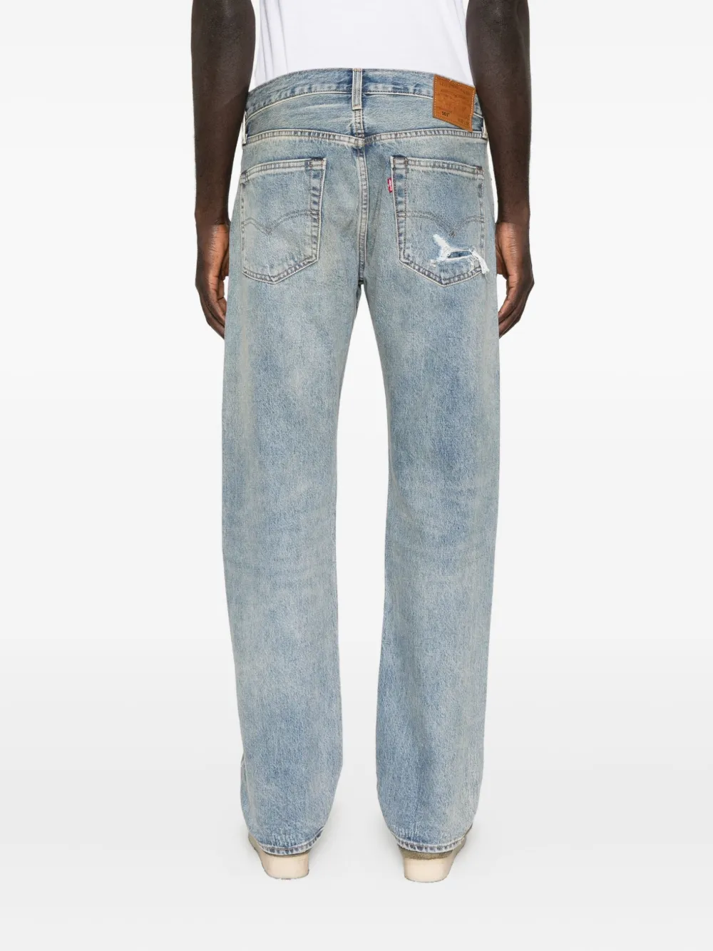 Levi's 501® Distressed Jeans In Blue