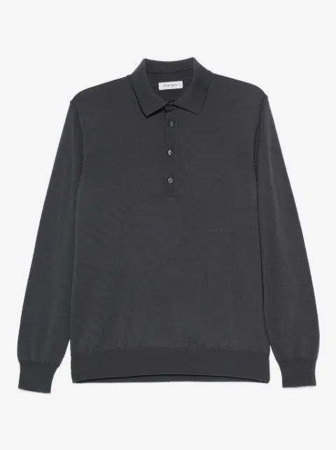 Kangra long sleeve polo shirt