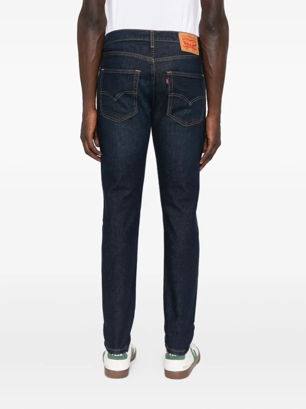 Levi's Jeans met vervaagd effect Blauw