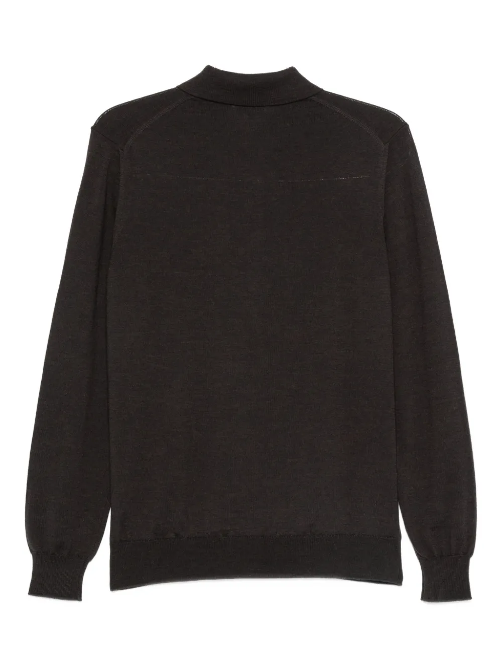 Kangra long sleeve polo shirt - Bruin