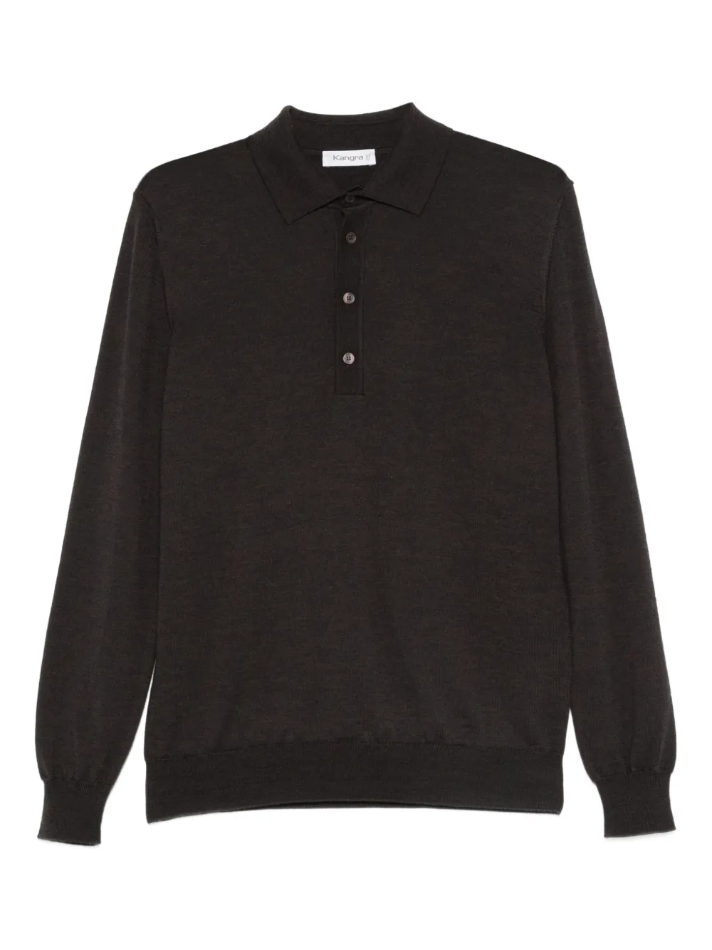 Kangra Polo a maniche lunghe | marrone | Image 1