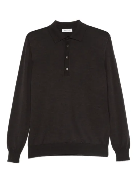 Kangra long sleeve polo shirt