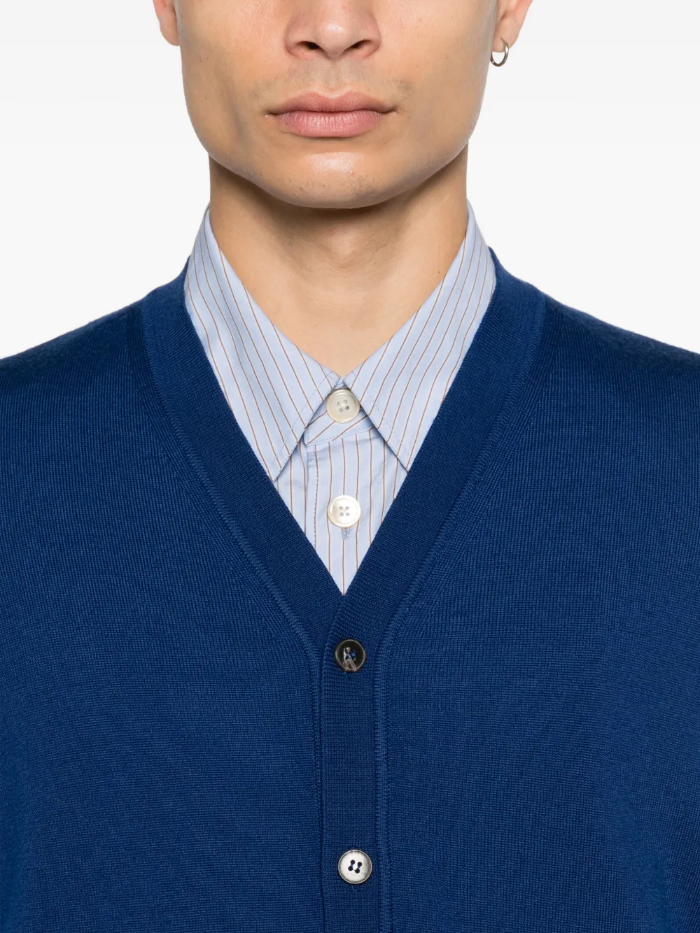 Kangra Gilet met V-hals Blauw